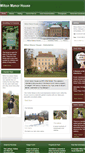 Mobile Screenshot of miltonmanorhouse.com
